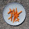 Carrot stick 8x8 mm raw