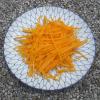 Pumpkin spaghetti raw