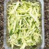 Courgette julienne